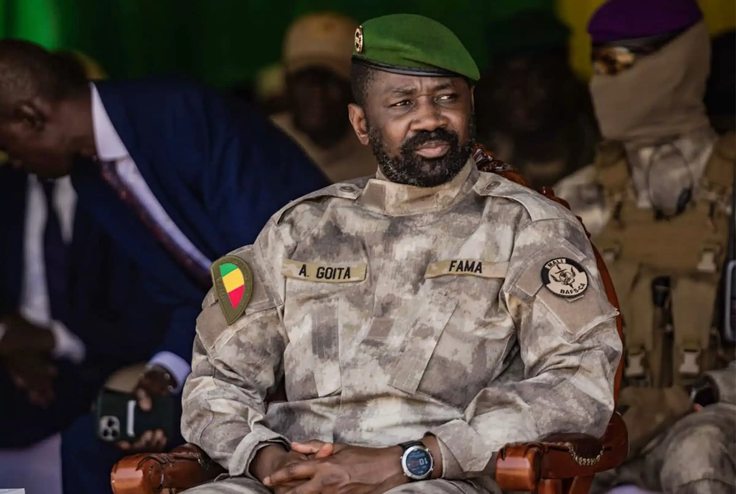 assimi goita is the head of mali's military junta